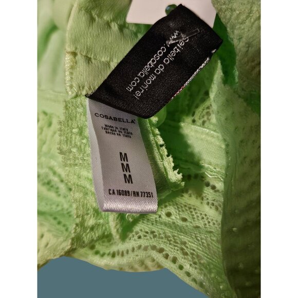 Cosabella Soft Triangle Dreamie Dolce Cotton Cup Unlined Bra Women Size M - Picture 3 of 5